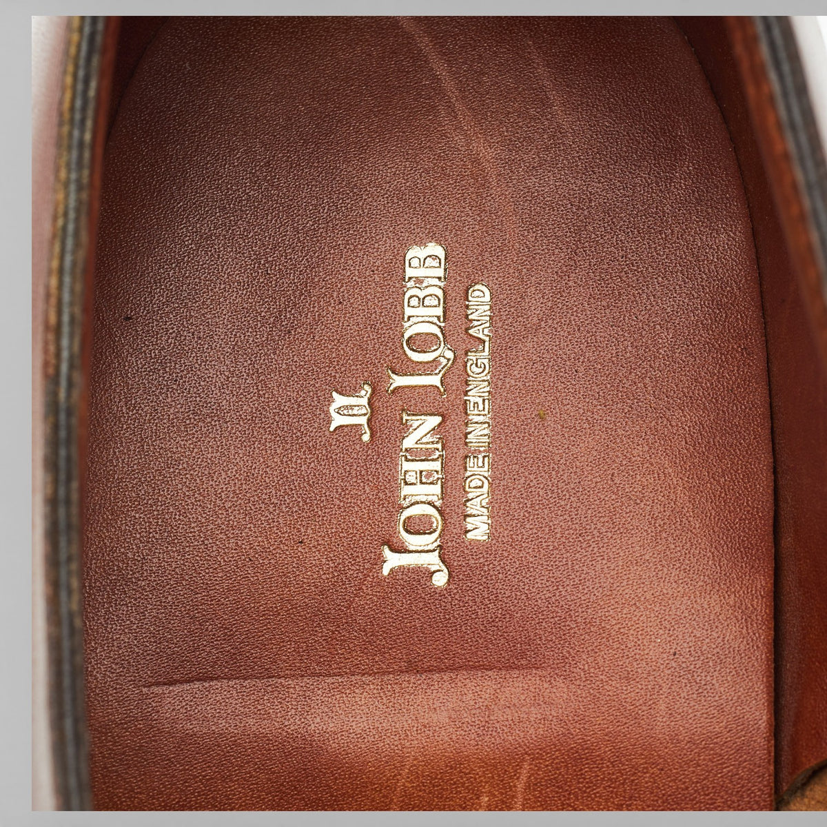 'Edward' Tan Brown Leather Slip On Loafers UK 10 E