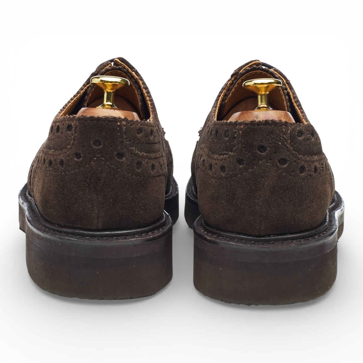 'Archie' Dark Brown Suede Derby UK 8 G