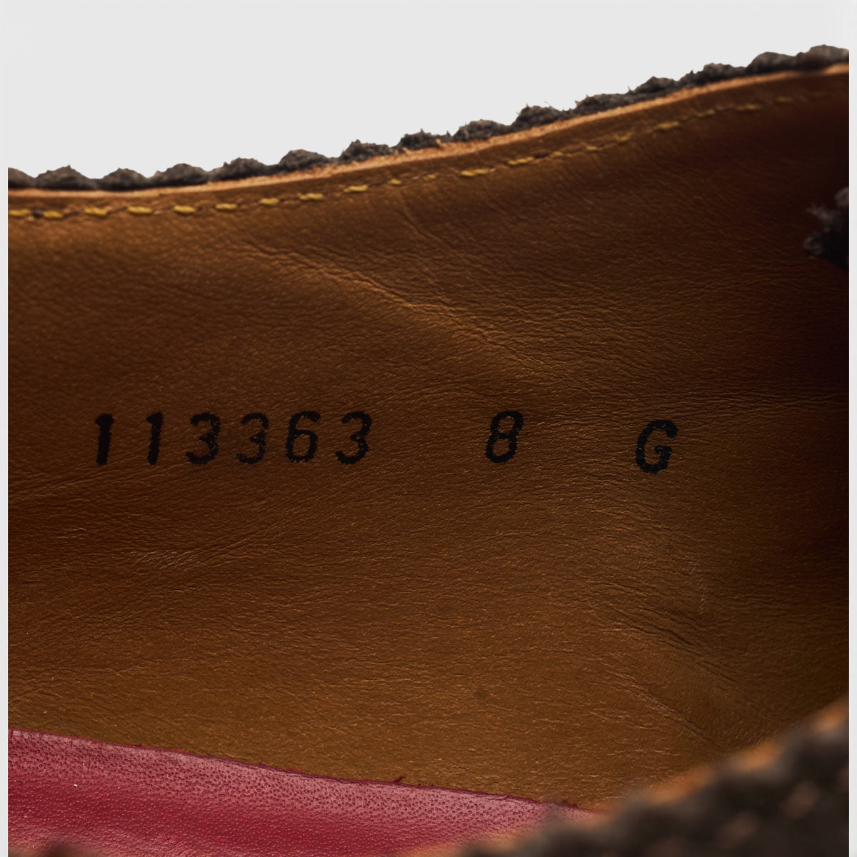 'Archie' Dark Brown Suede Derby UK 8 G