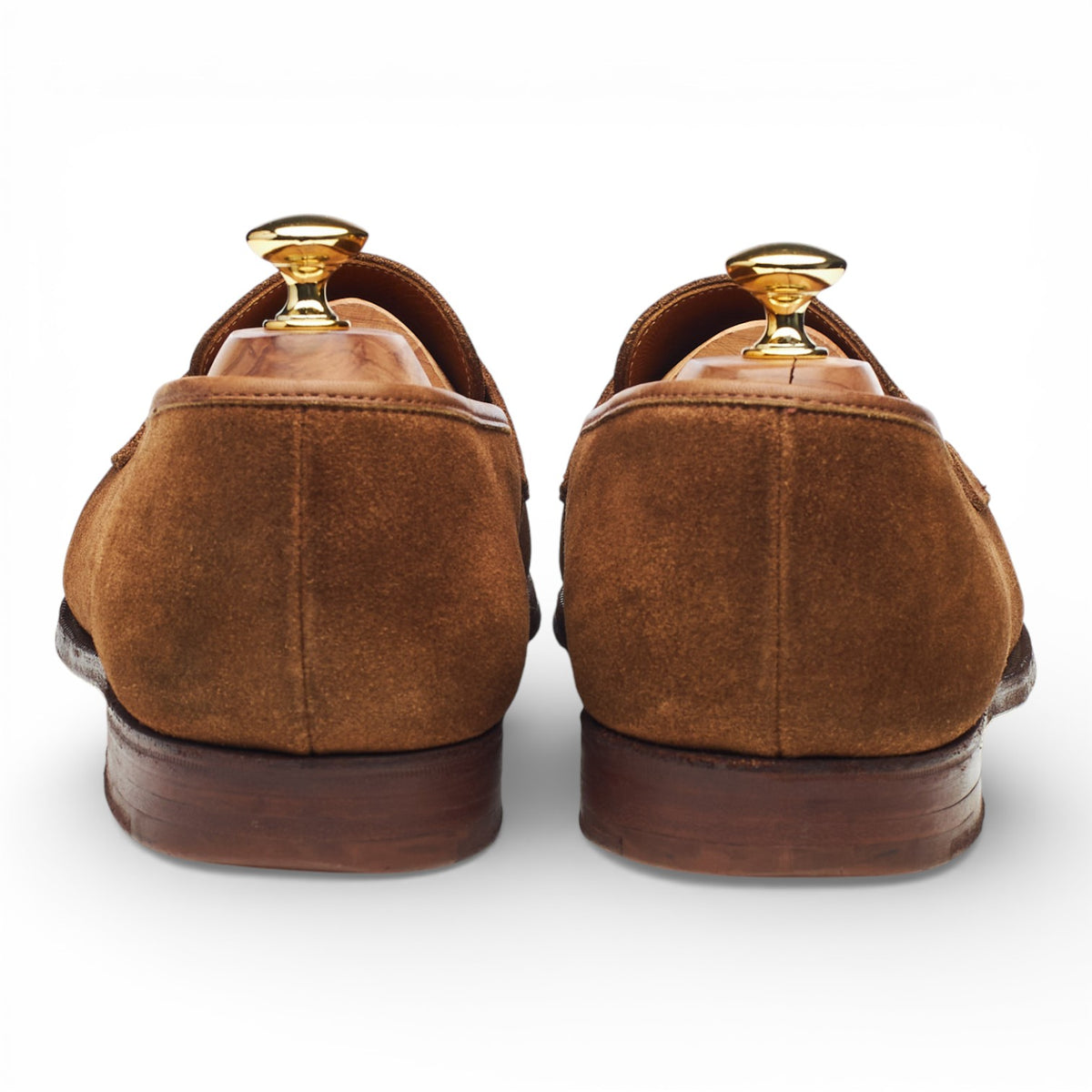 Shipton & Heneage 'Wilton' Snuff Brown Suede Loafers UK 12 E