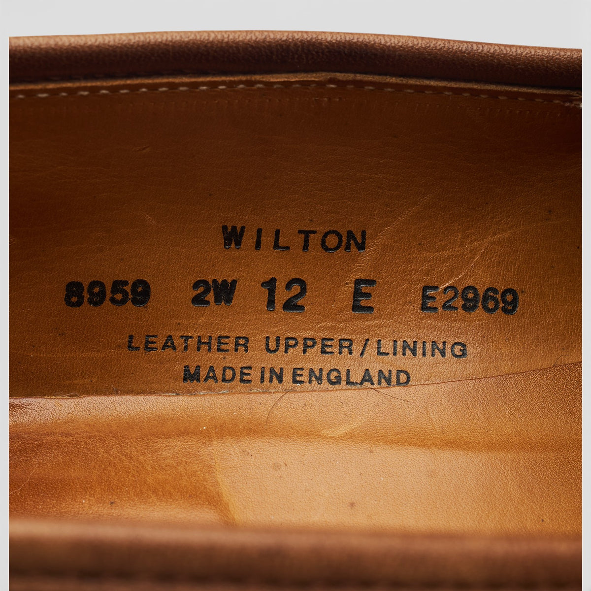 Shipton & Heneage 'Wilton' Snuff Brown Suede Loafers UK 12 E