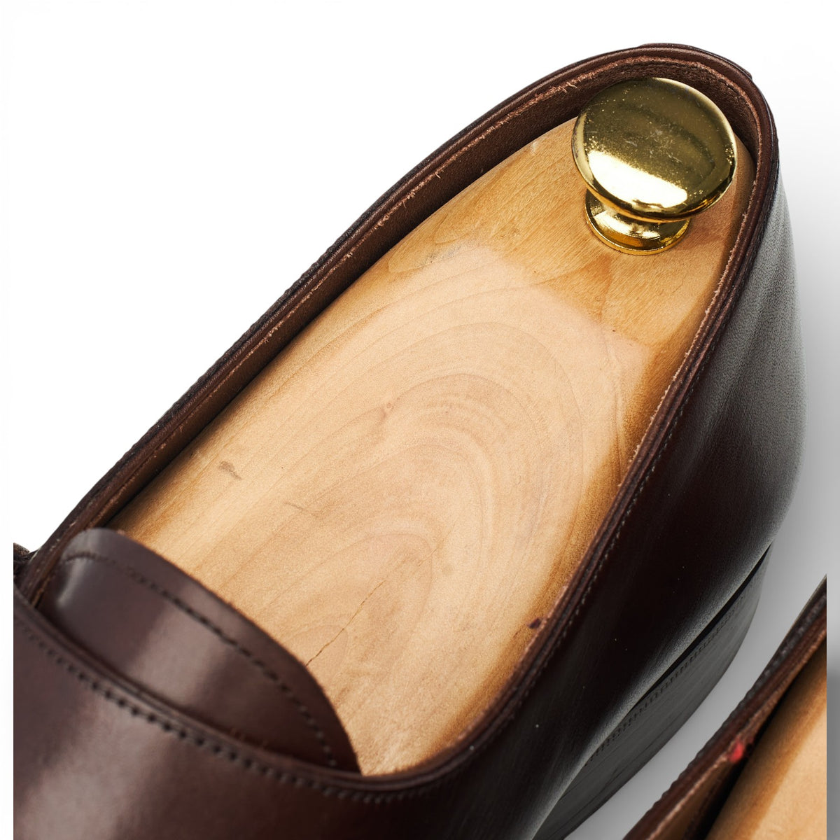 '80156' Dark Brown Leather Monk Strap UK 9.5 EE