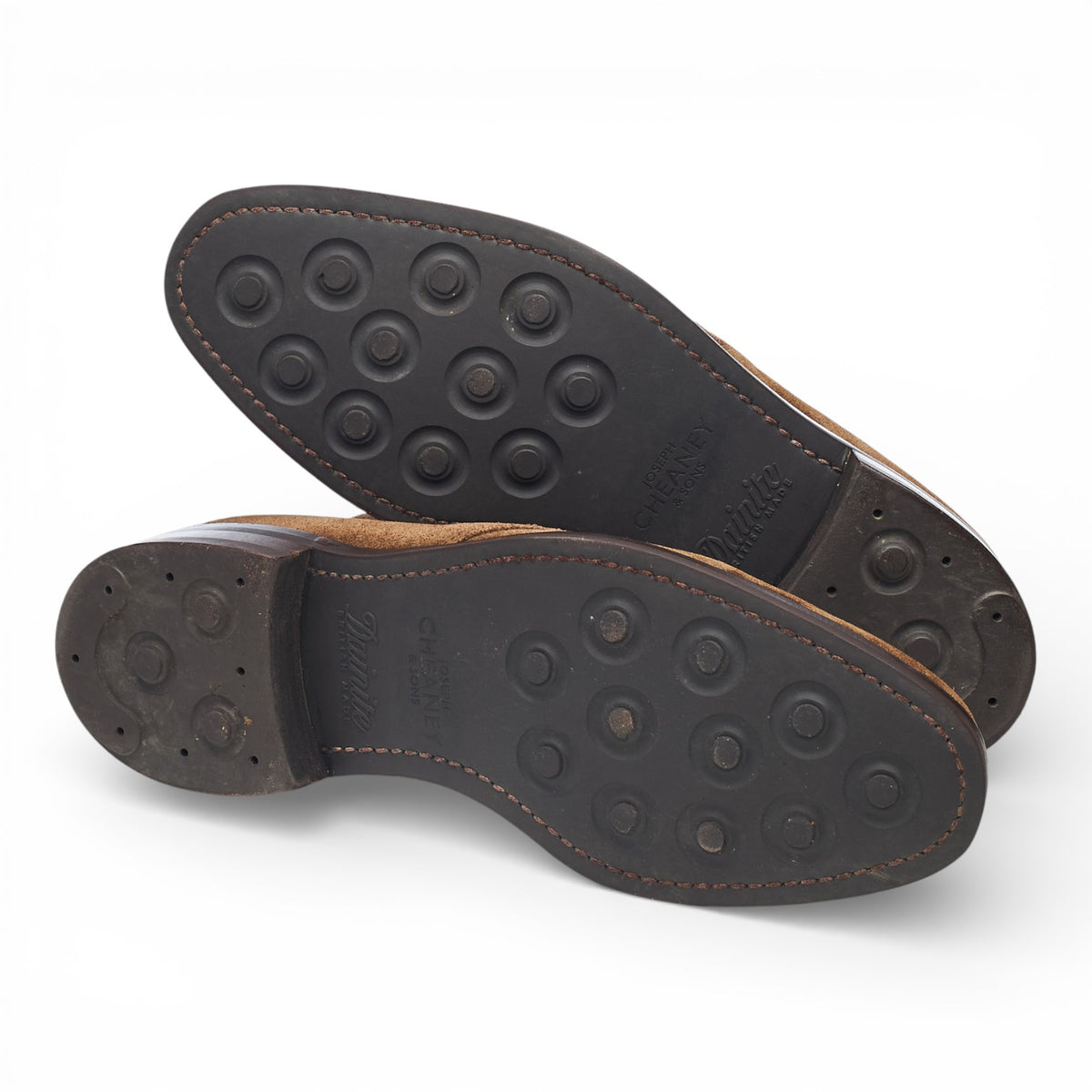 'Orton' Brown Suede Chukka Boots UK 8 F