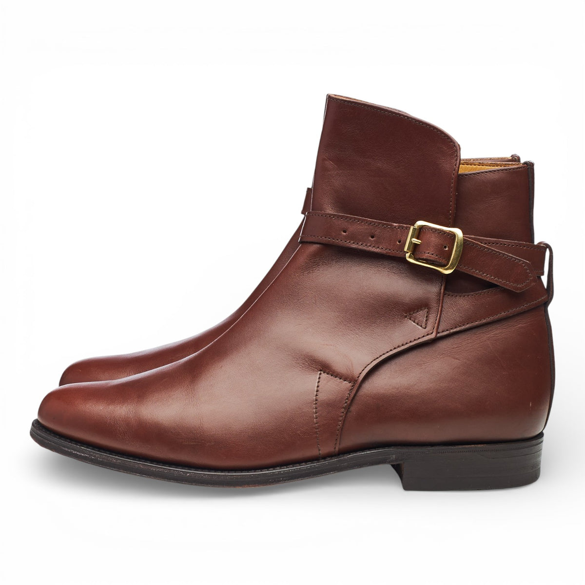'4580T' Tan Brown Leather Jodhpur Boots UK 6.5