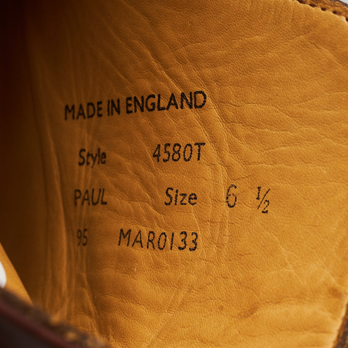 '4580T' Tan Brown Leather Jodhpur Boots UK 6.5