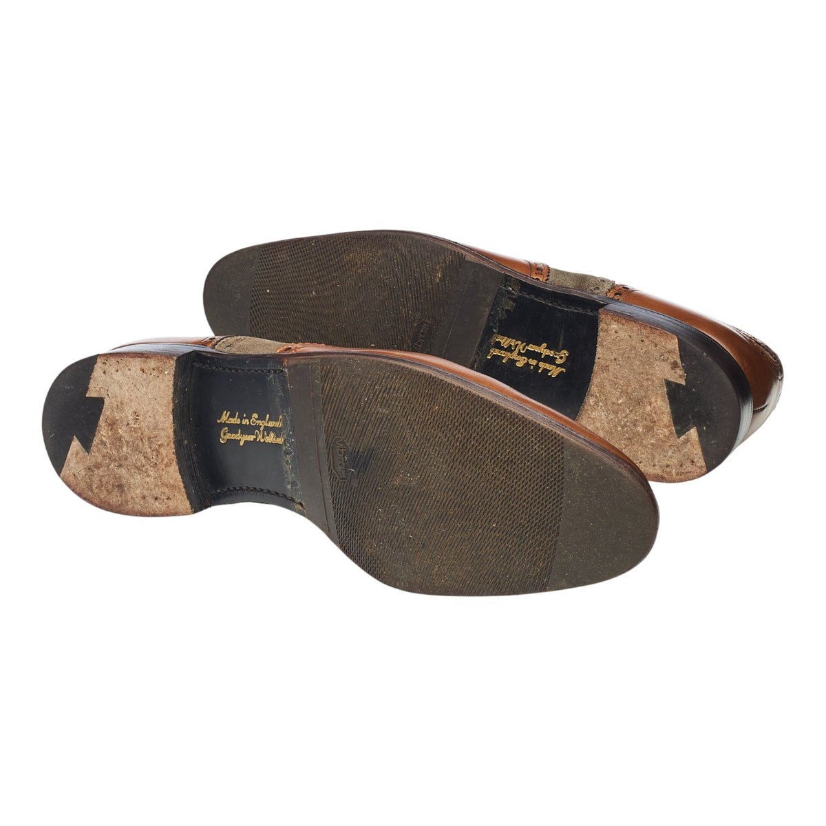 Herring 'Fencote' Brown Leather Oxford Brogues UK 7 F