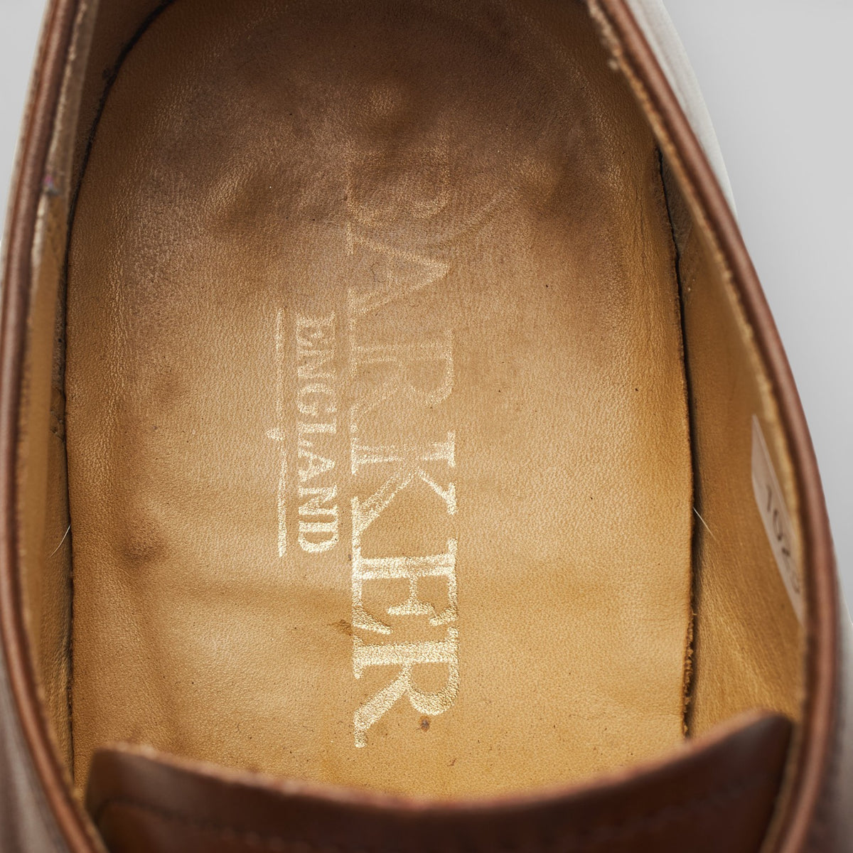 Brown Leather Apron Monk Strap UK 7.5 E