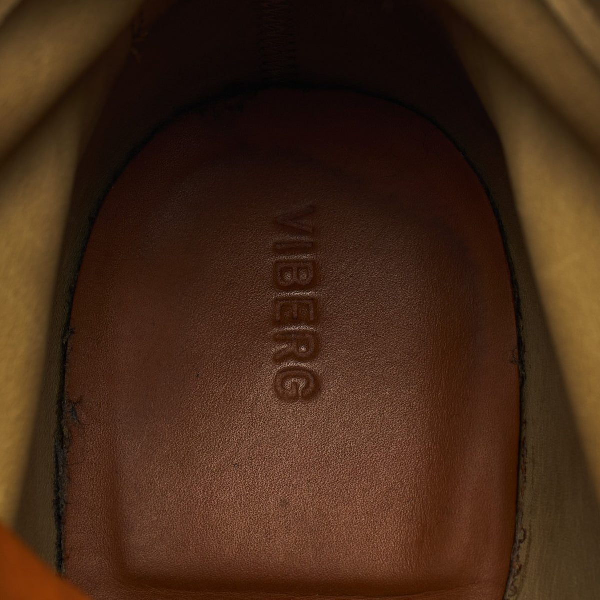 'Scout' Beige Suede Service Boots UK 9 E