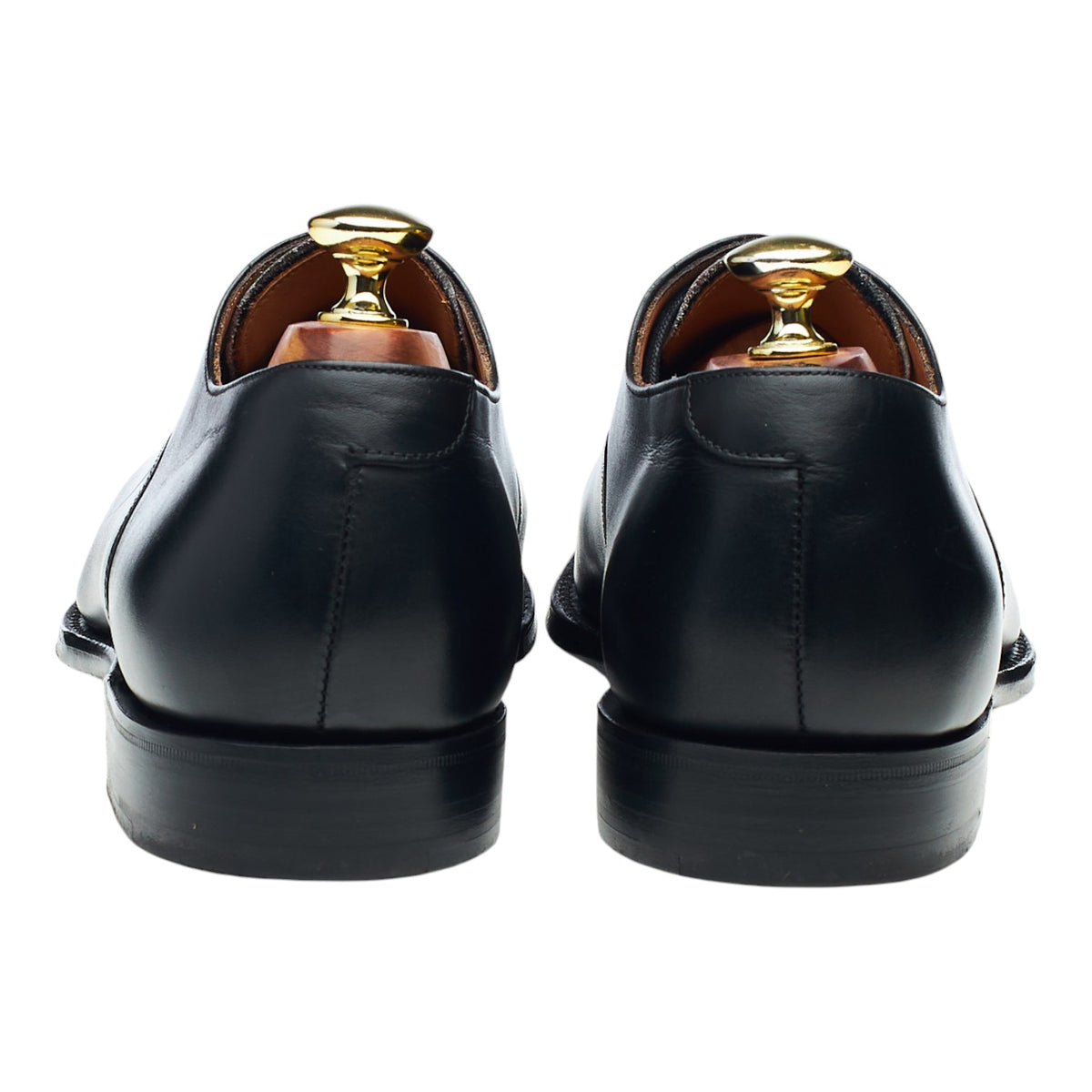 'Lime' Black Leather Oxford UK 7.5 F