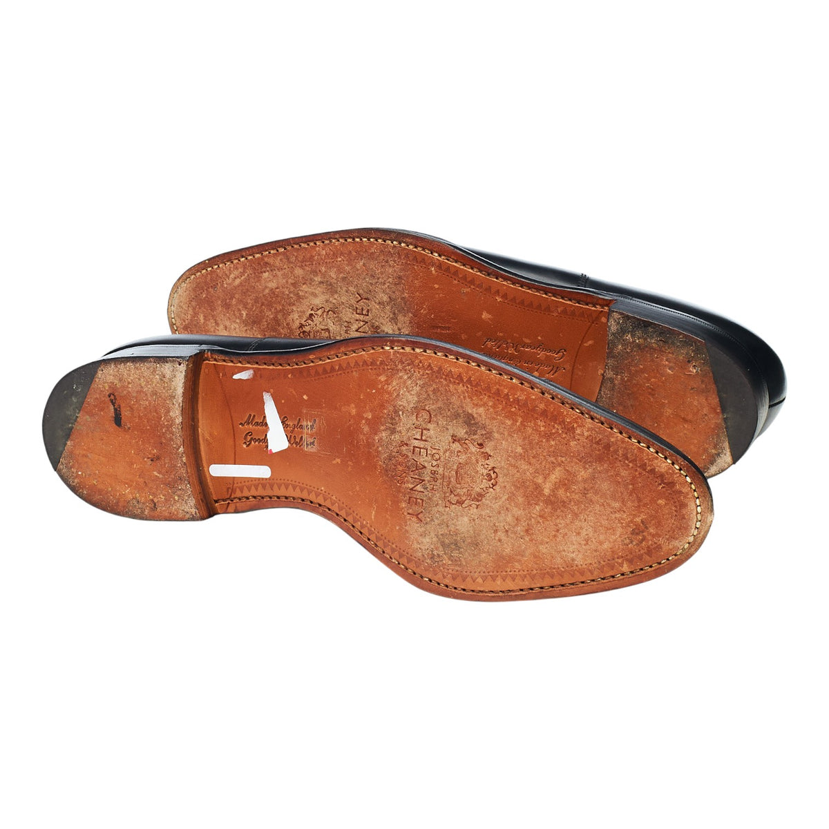 'Lime' Black Leather Oxford UK 7.5 F