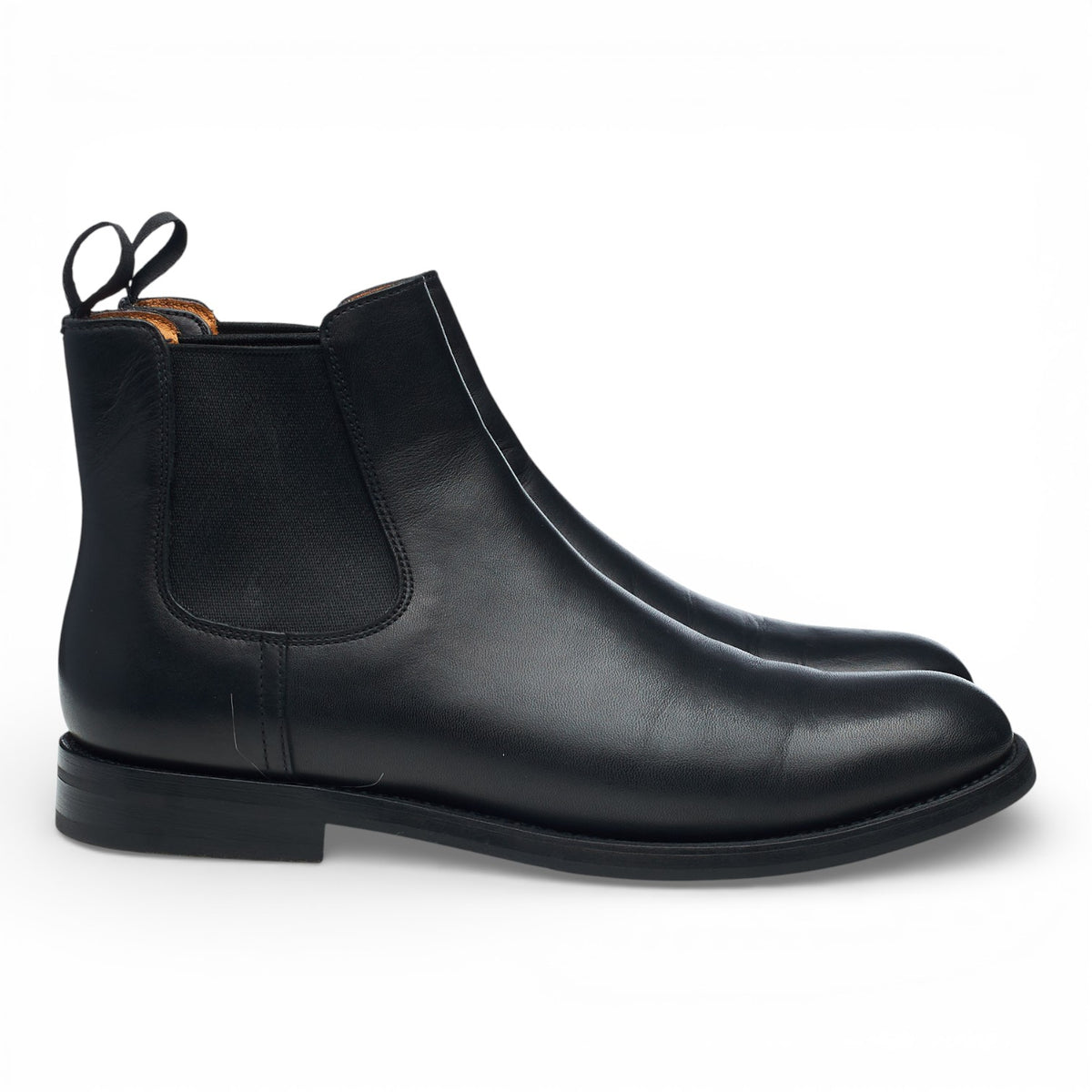 Women's 'Monmouth' Black Leather Chelsea Boots UK 3.5 EU 36.5