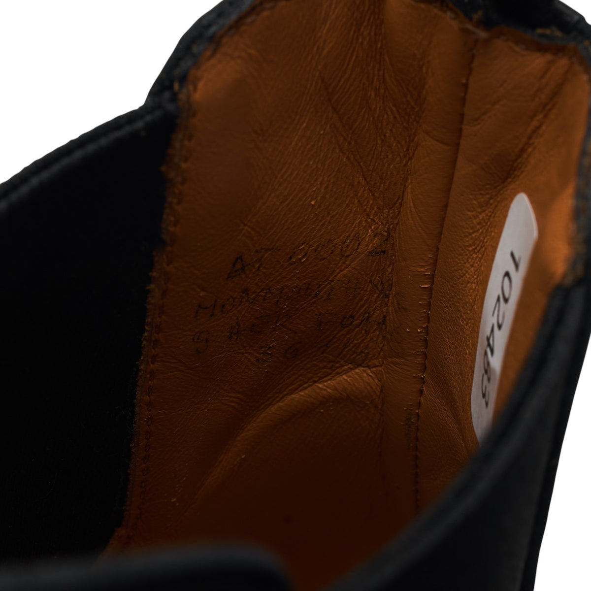 Women's 'Monmouth' Black Leather Chelsea Boots UK 3.5 EU 36.5