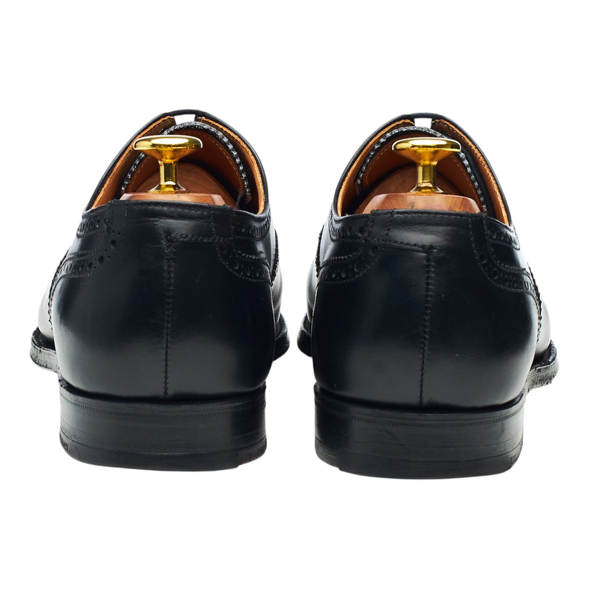 'Westfield' Black Leather Oxford Brogues UK 8 F