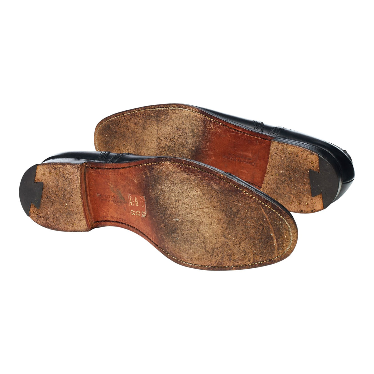 'Westfield' Black Leather Oxford Brogues UK 8 F