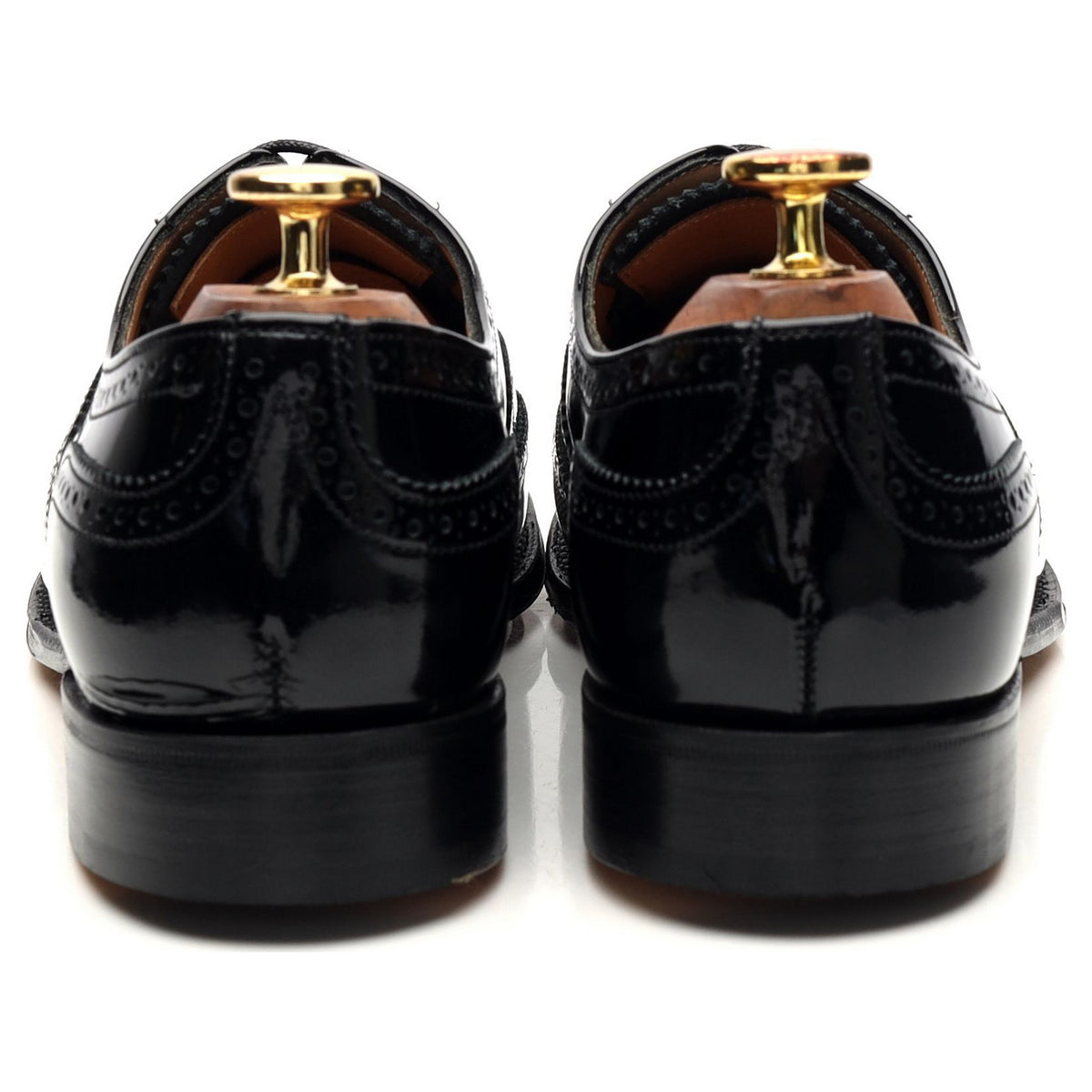 Women&#39;s &#39;Maisie&#39; Black Patent Leather Oxford Brogue UK 4.5 D