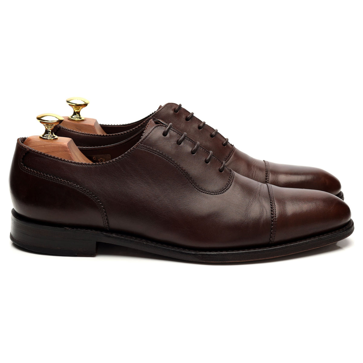 1880 Legacy &#39;Evans&#39; Brown Leather Oxford UK 8 F