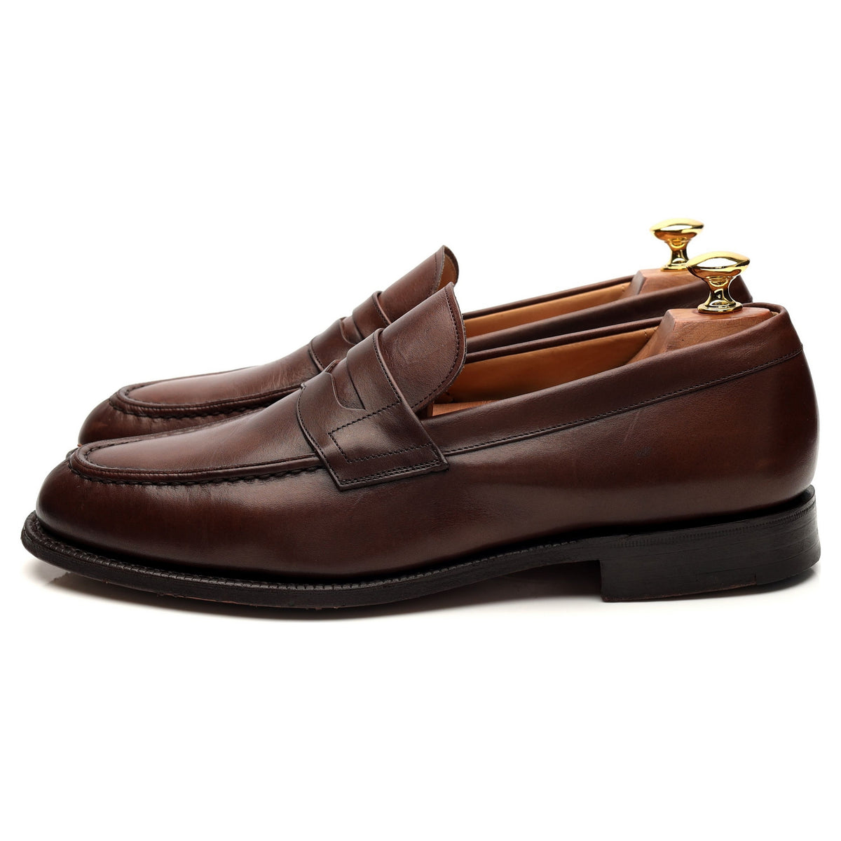 &#39;Darwin&#39; Brown Leather Loafer UK 9 F