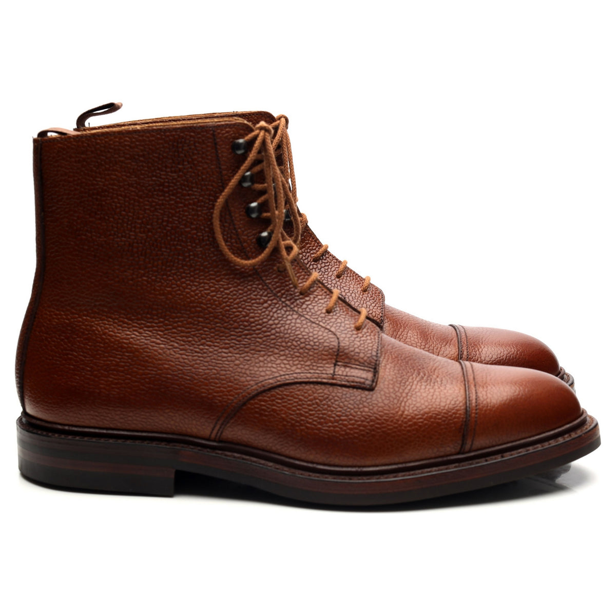 &#39;Coniston&#39; Tan Brown Leather Boots UK 9.5 E
