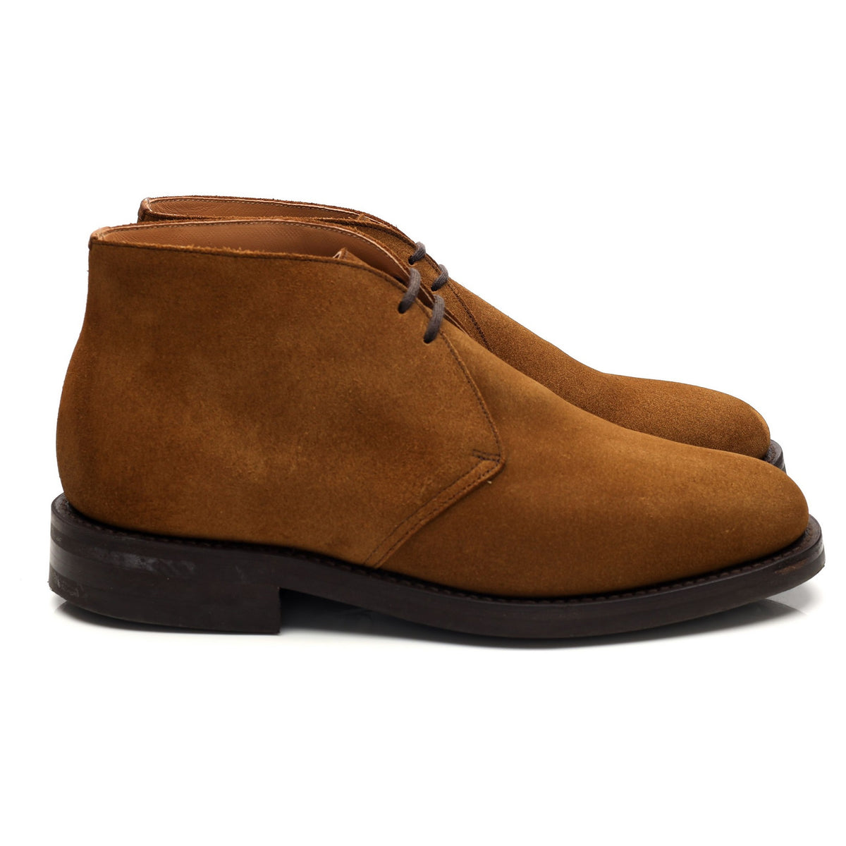 &#39;Ryder 3&#39; Tan Brown Suede Chukka Boots UK 6.5 G