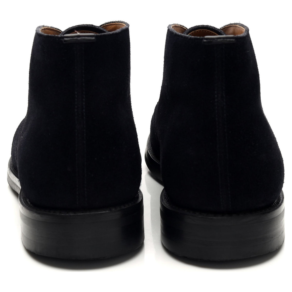 &#39;Ryder 3&#39; Navy Blue Suede Chukka Boots UK 10 F