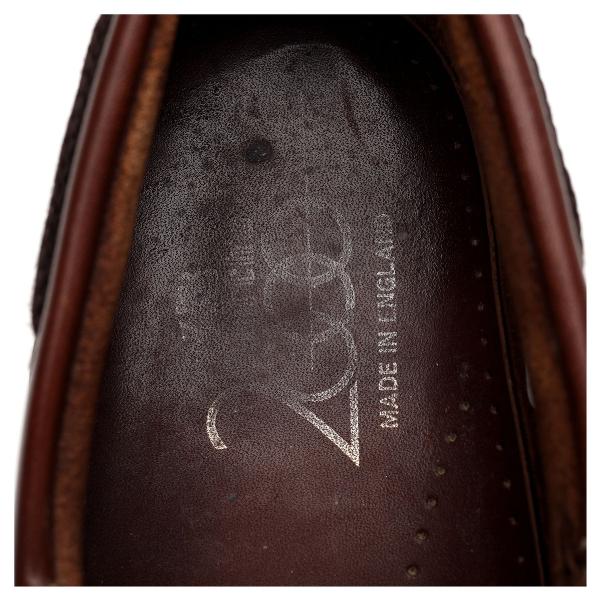 &#39;Ischia&#39; Brown Leather Boat Shoes UK 7