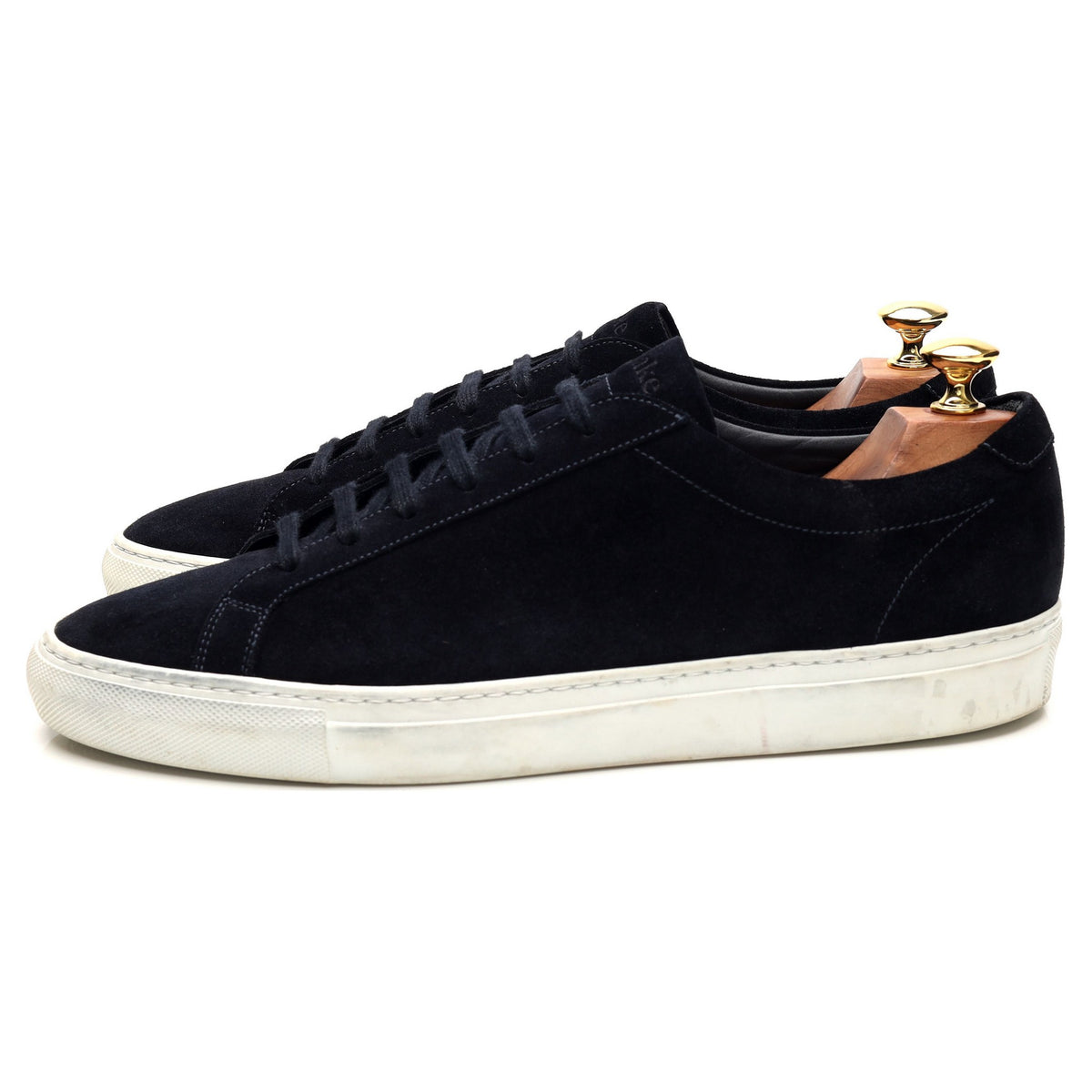 &#39;Sprint&#39; Navy Blue Suede Sneakers UK 9 EU 43 F
