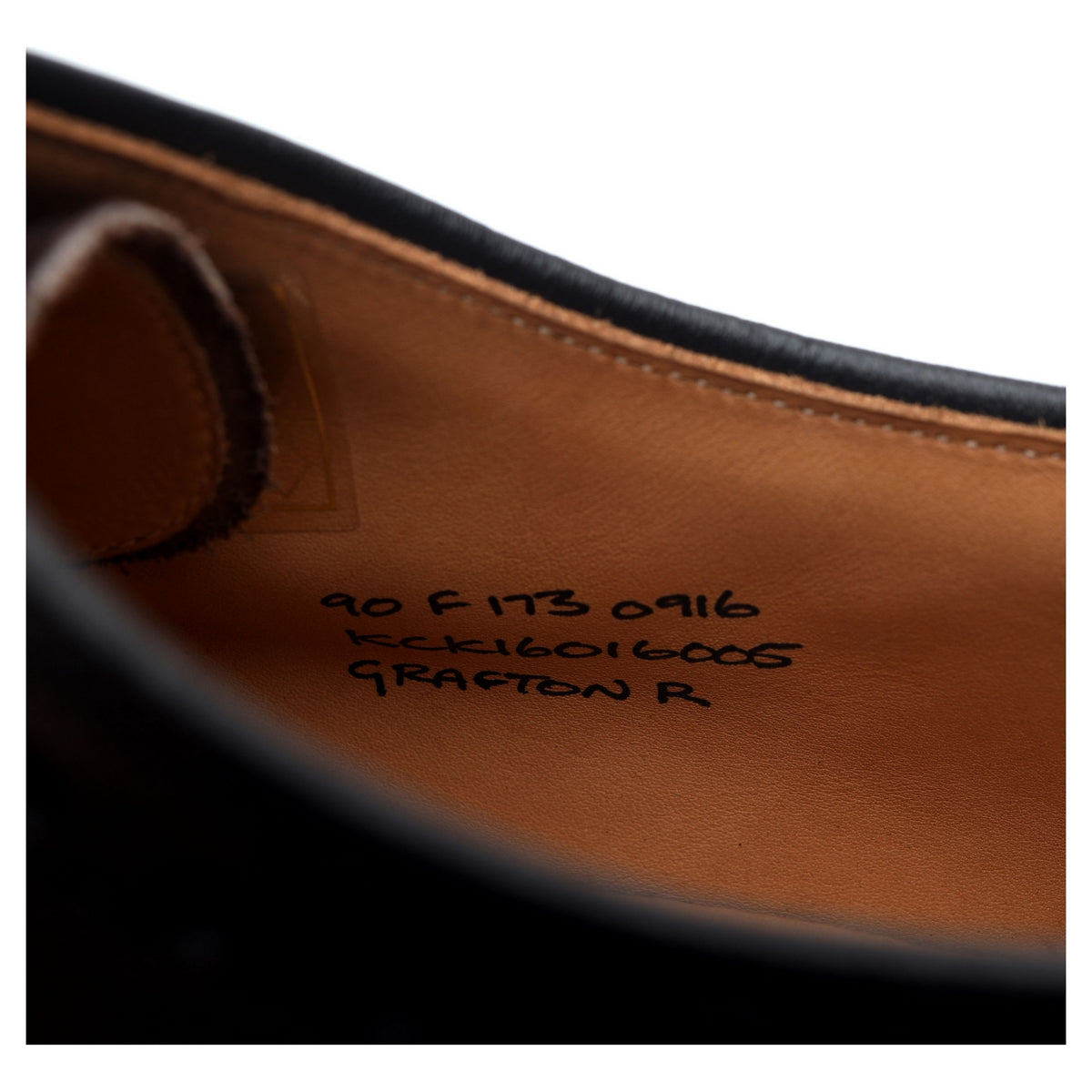 &#39;Grafton&#39; Dark Brown Leather Derby Brogues UK 9 F