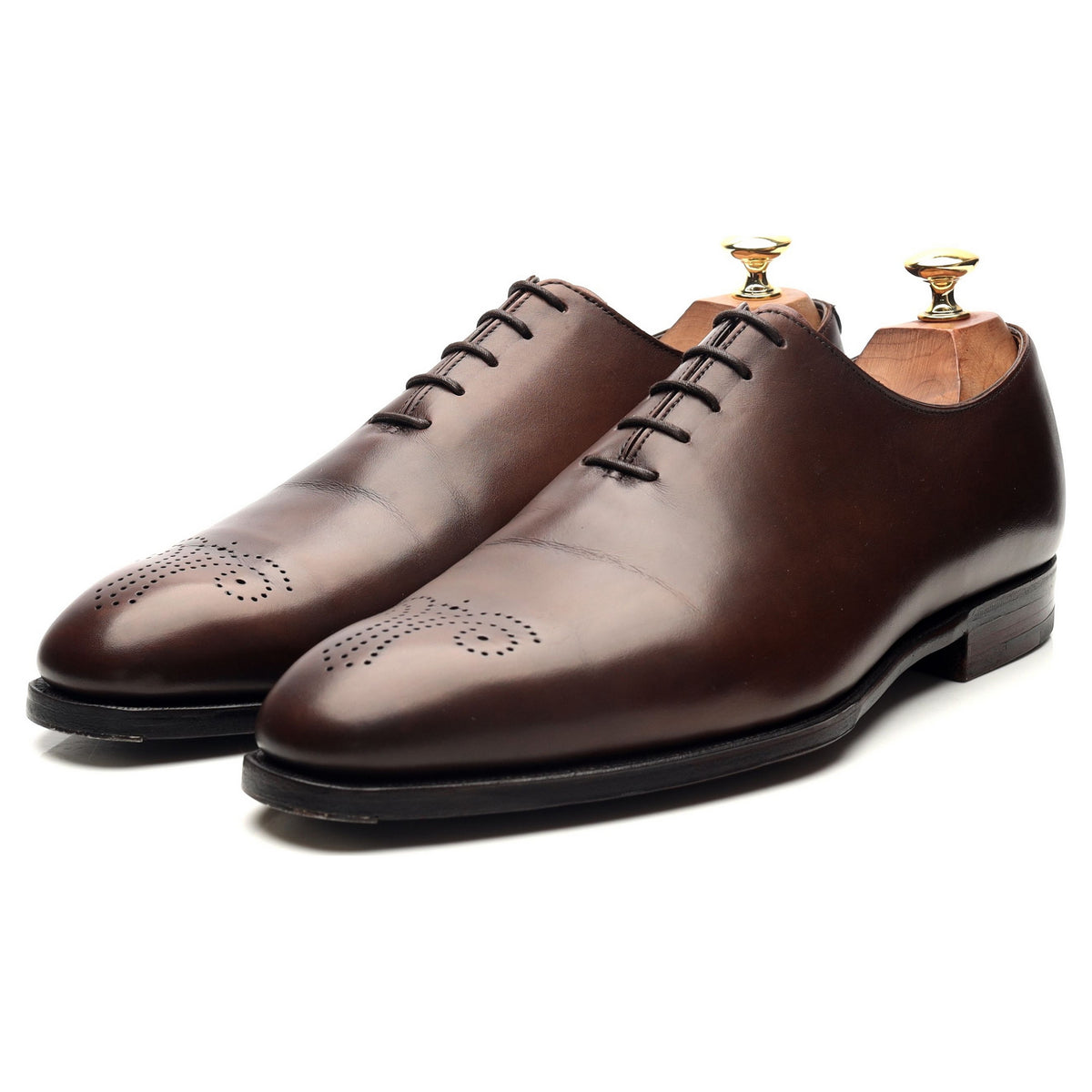 &#39;Weymouth&#39; Brown Leather Oxford UK 9 E