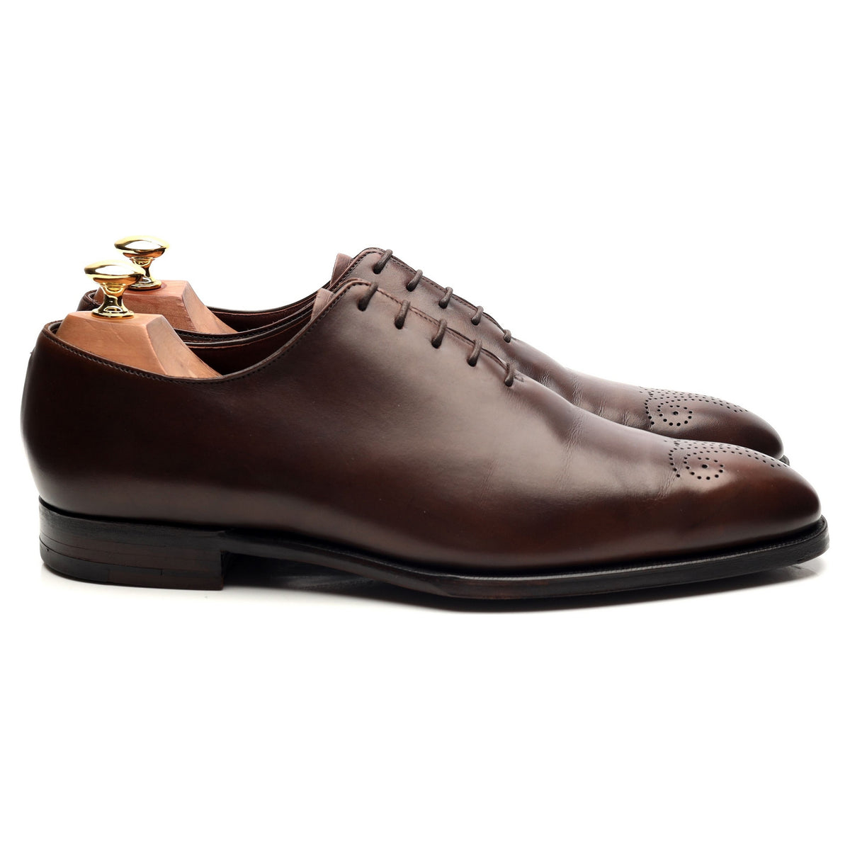 &#39;Weymouth&#39; Brown Leather Oxford UK 9 E