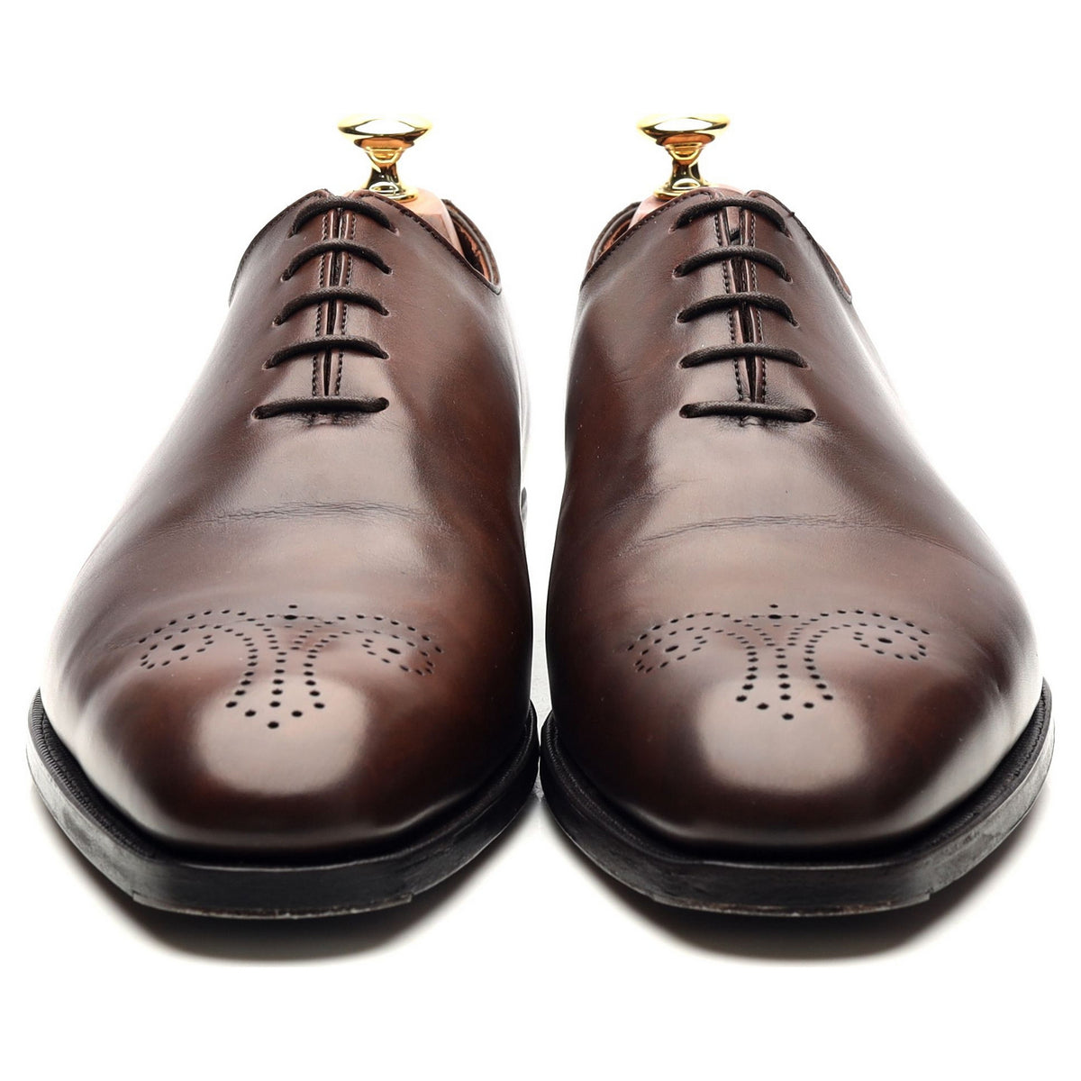 &#39;Weymouth&#39; Brown Leather Oxford UK 9 E