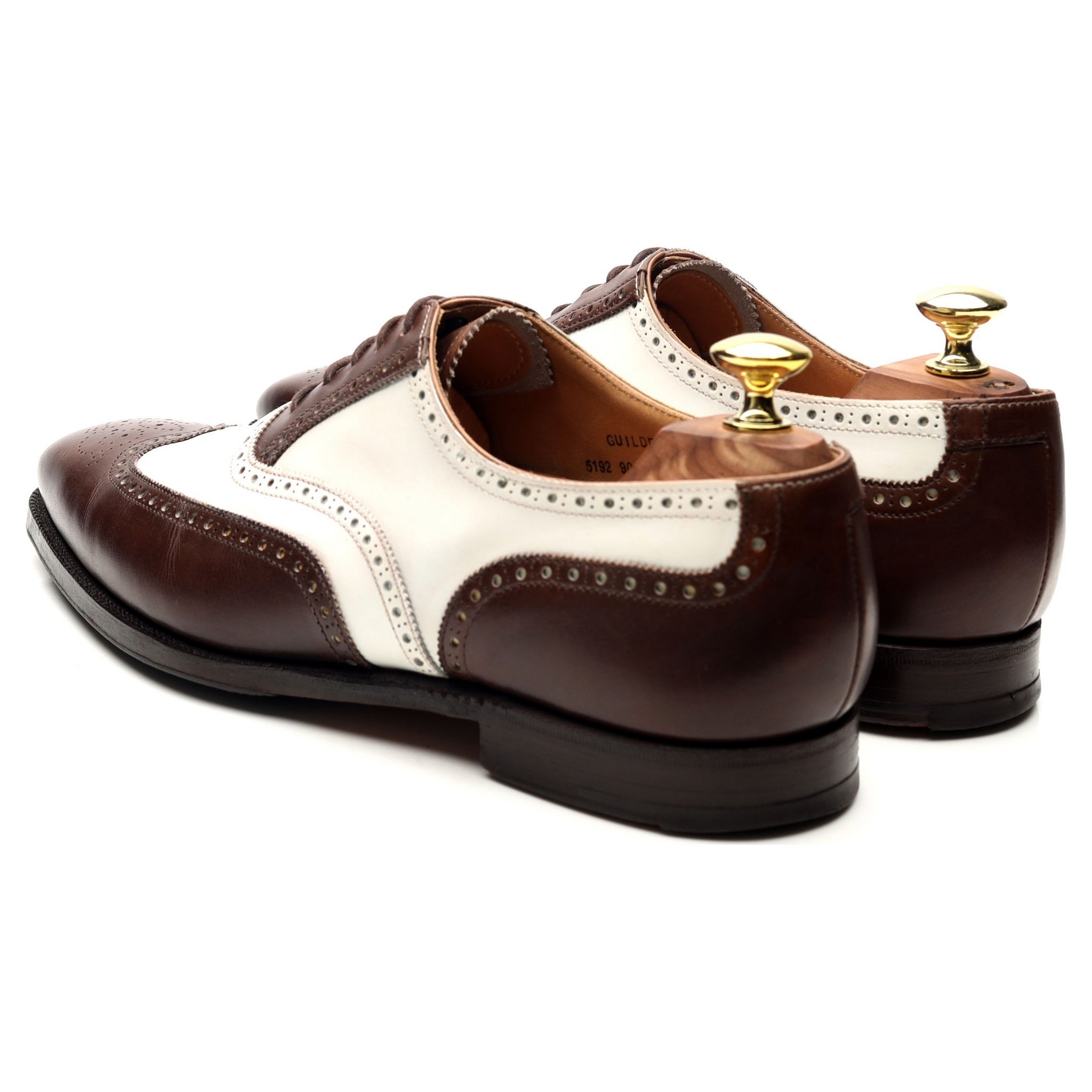 Men's Louis Vuitton Burgundy Lace up Spectator Oxford Shoes Size