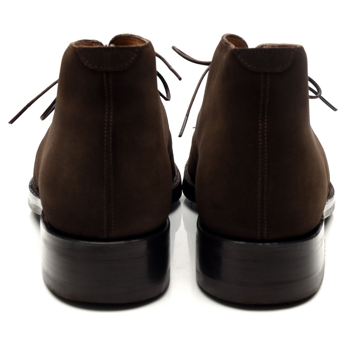 Dark Brown Suede Chukka Boots UK 9 F
