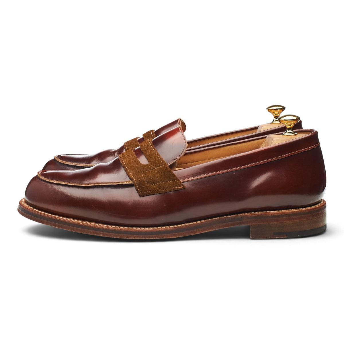 G:Lab 'MRP2' Dark Brown Leather Loafers UK 12 E