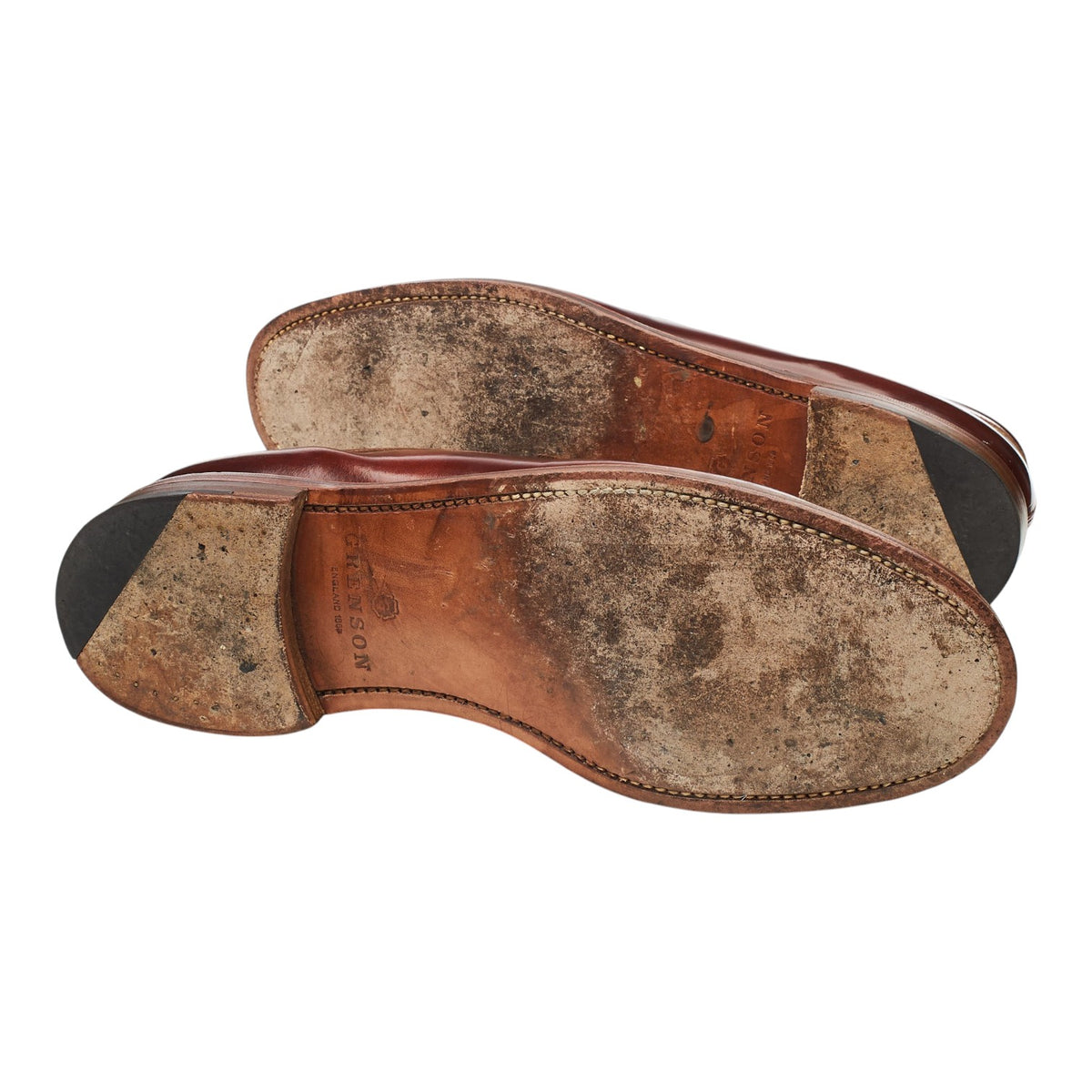 G:Lab 'MRP2' Dark Brown Leather Loafers UK 12 E