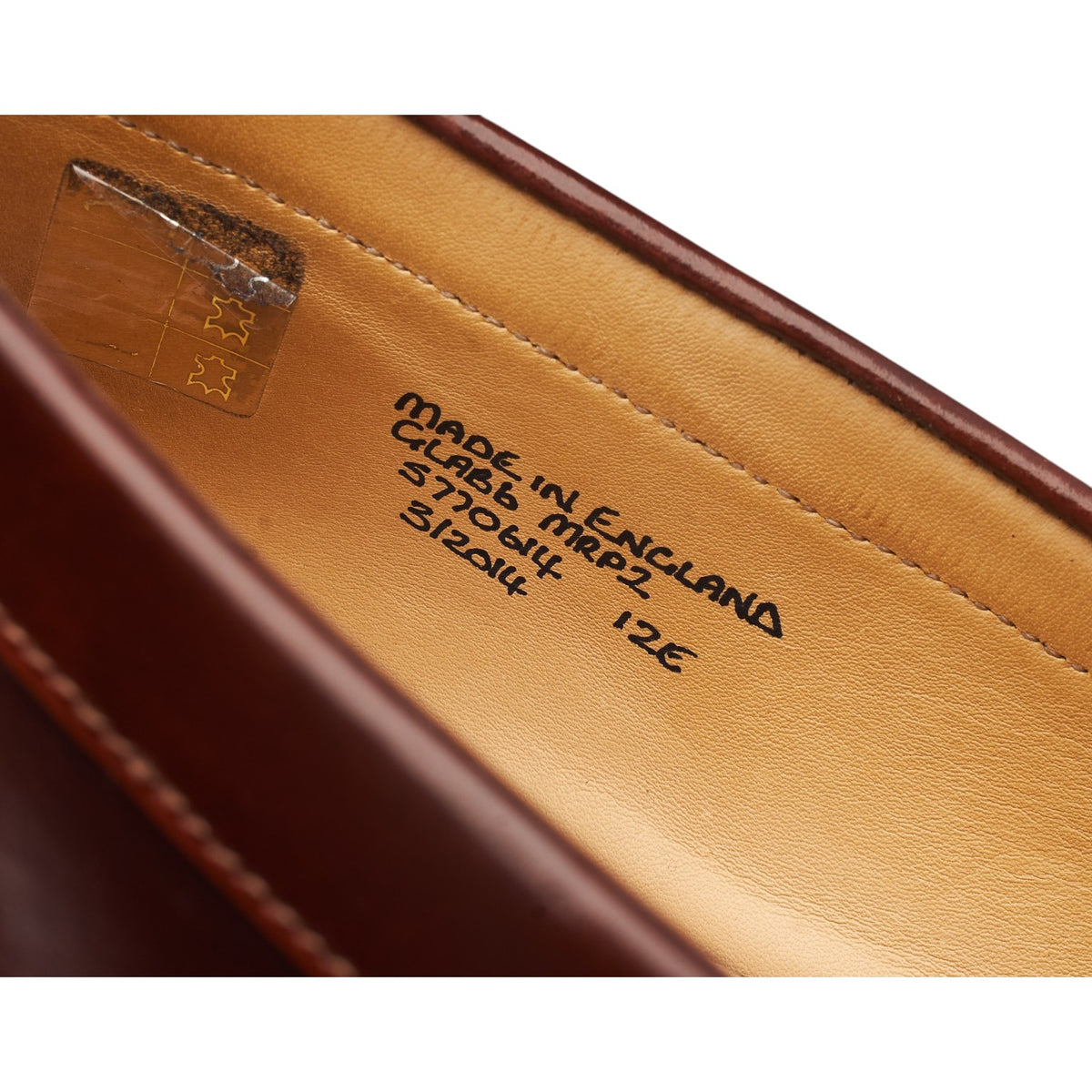 G:Lab 'MRP2' Dark Brown Leather Loafers UK 12 E