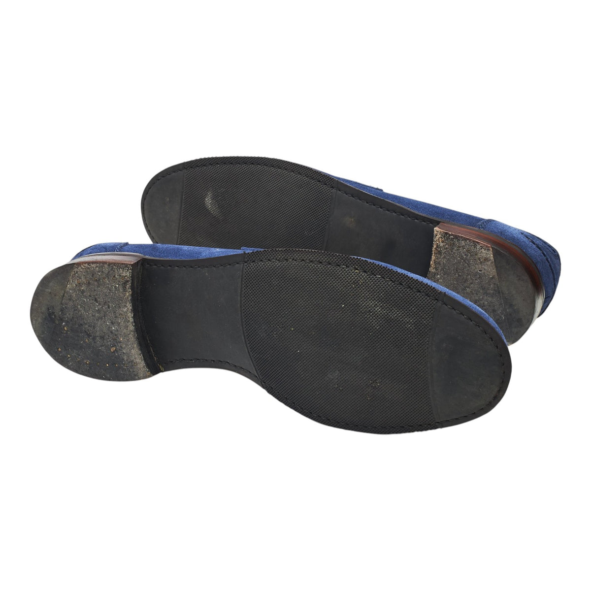 'Dover D' Blue Suede Loafers UK 12 F