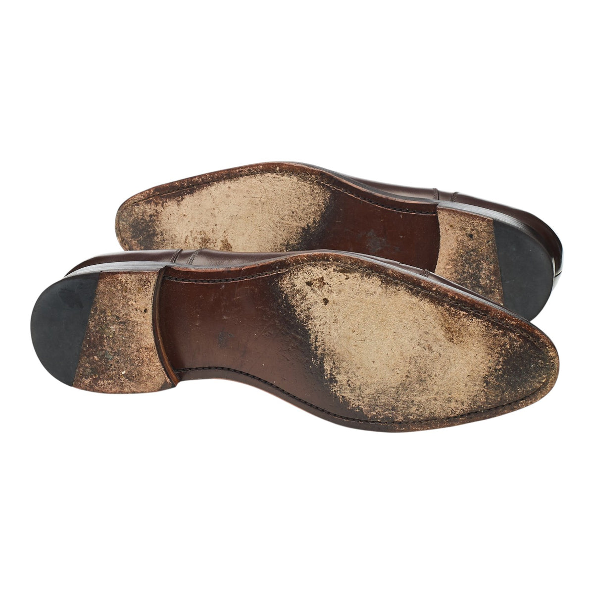 '11780' Dark Brown Leather Oxford UK 9
