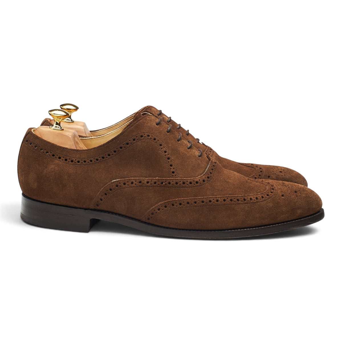 'Hampstead' Brown Suede Oxford Brogues UK 12 G