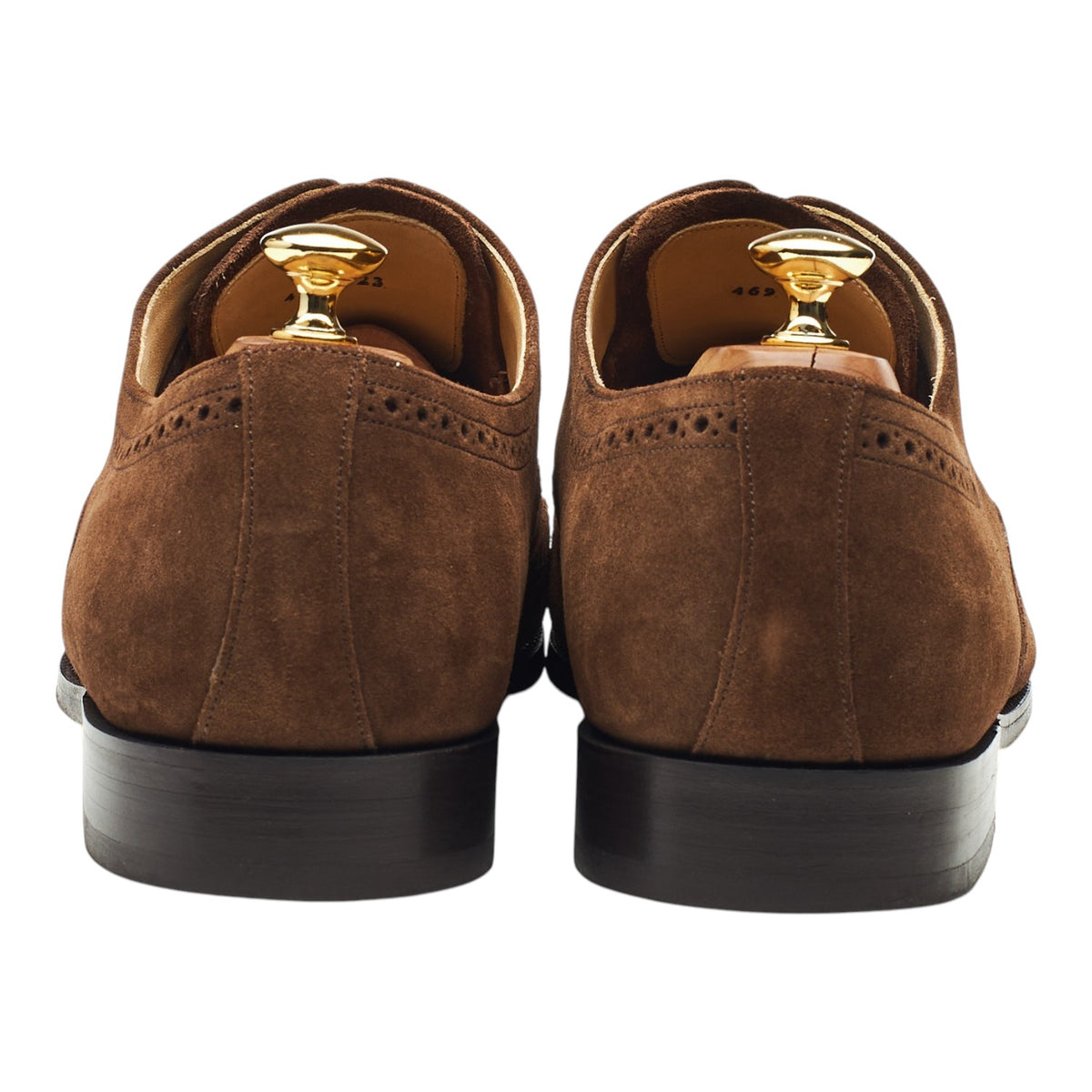 'Hampstead' Brown Suede Oxford Brogues UK 12 G