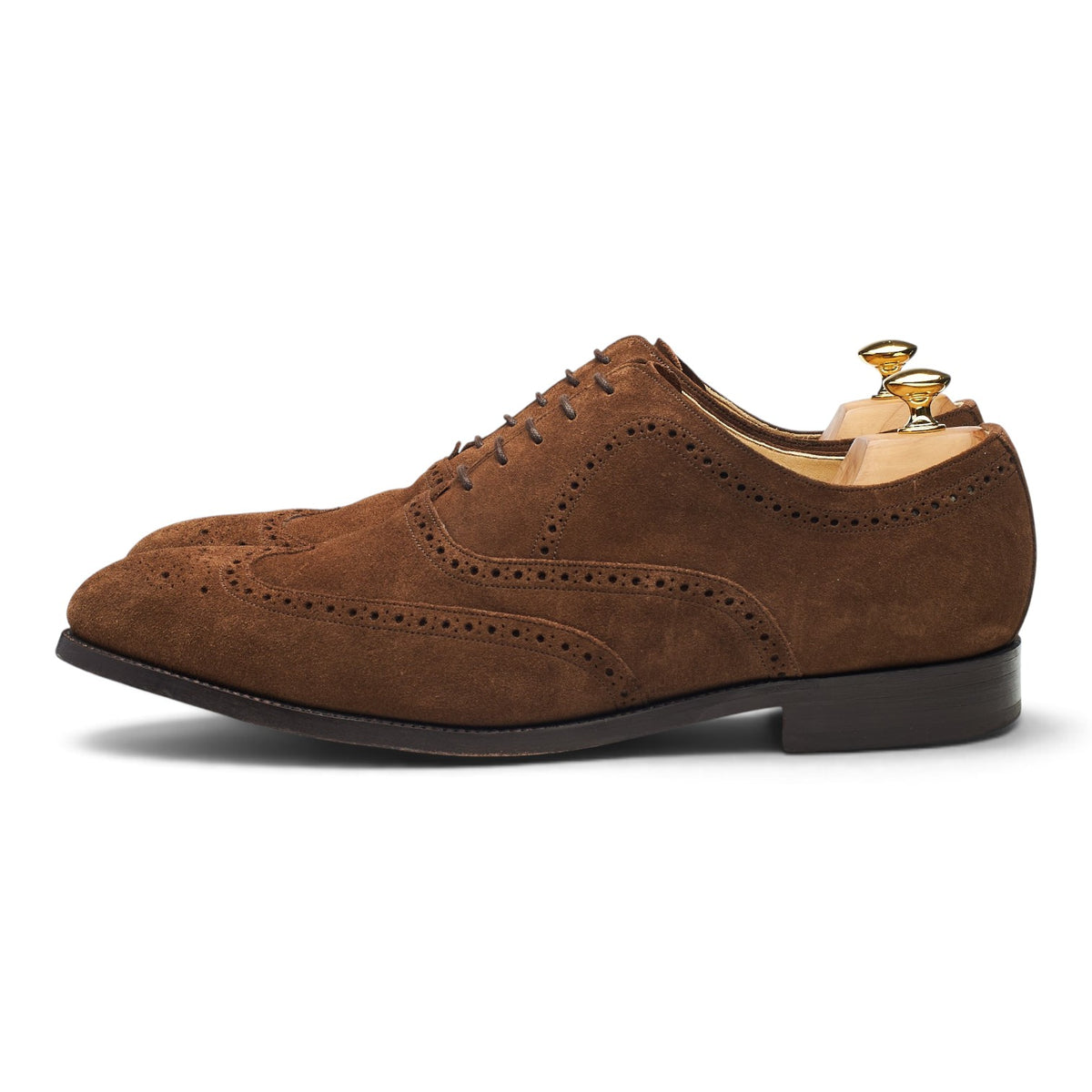 'Hampstead' Brown Suede Oxford Brogues UK 12 G