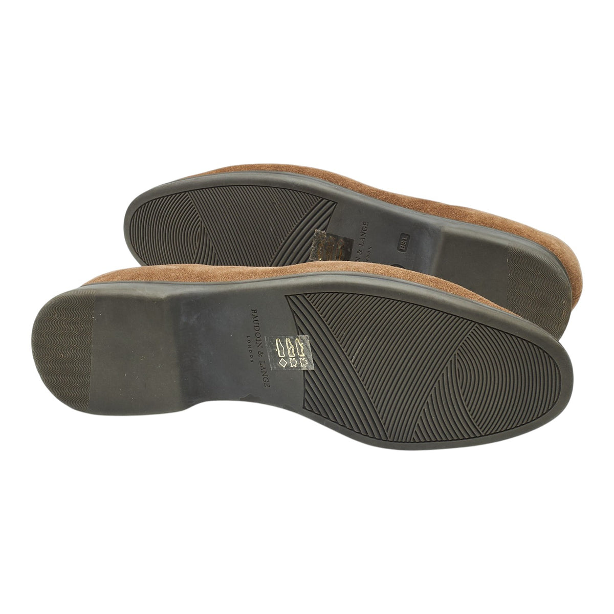 'Sagan Stride' Brown Suede Loafers UK 8 / UK 8.5