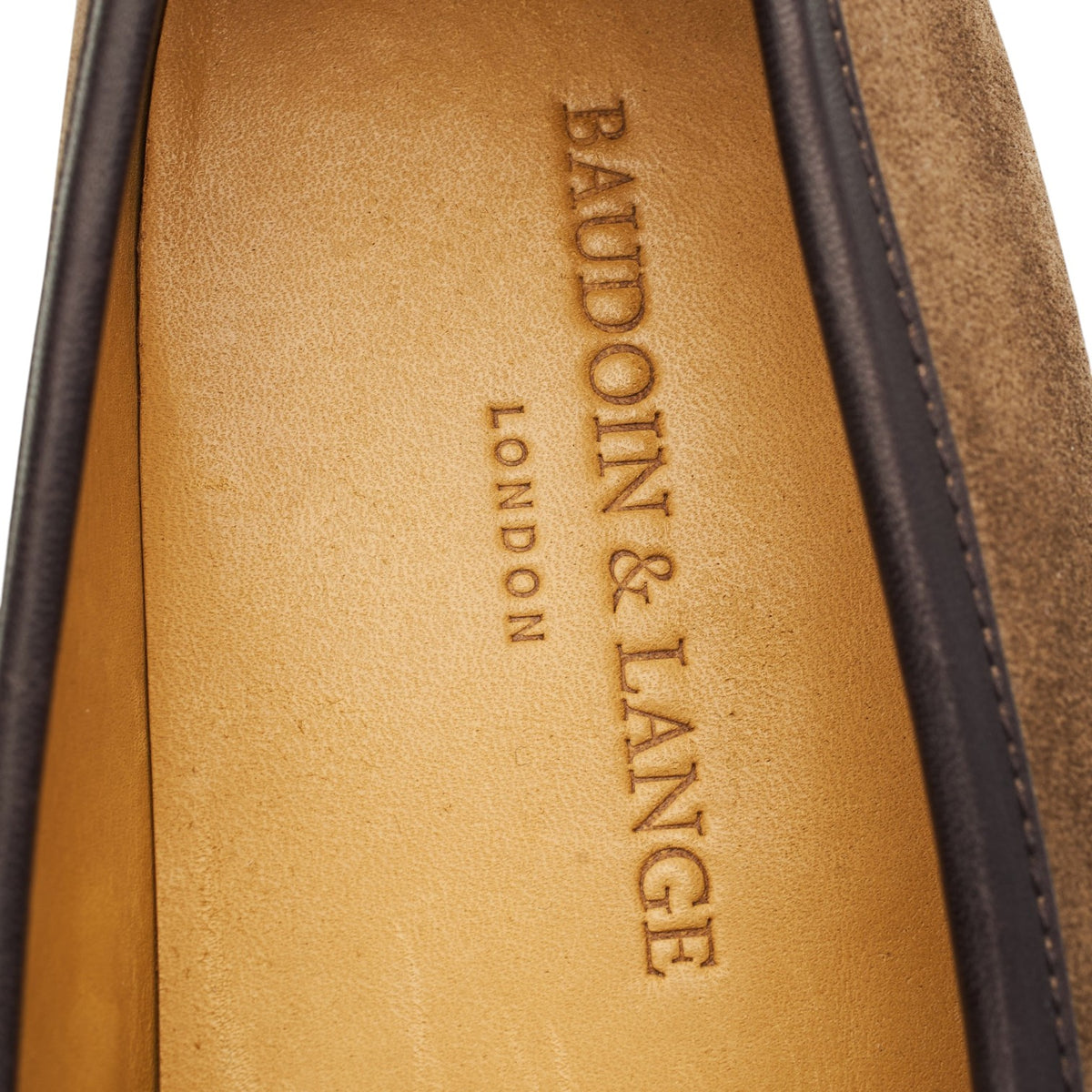'Sagan Stride' Brown Suede Loafers UK 8 / UK 8.5