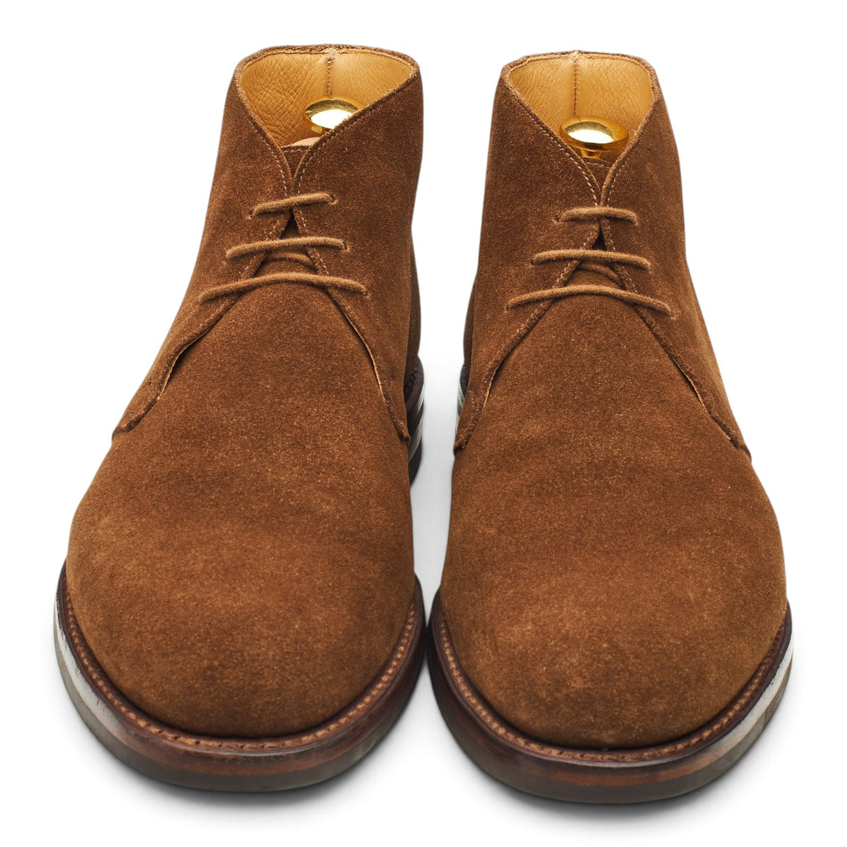 'Chiltern' Snuff Brown Suede Chukka Boots UK 8.5 E