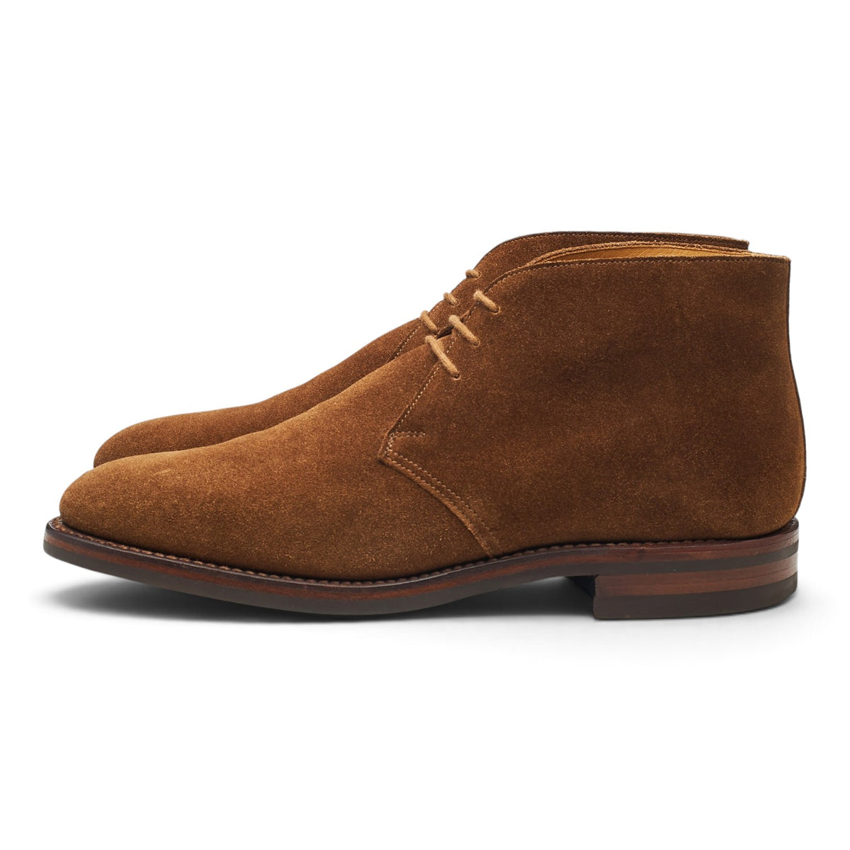'Chiltern' Snuff Brown Suede Chukka Boots UK 8.5 E