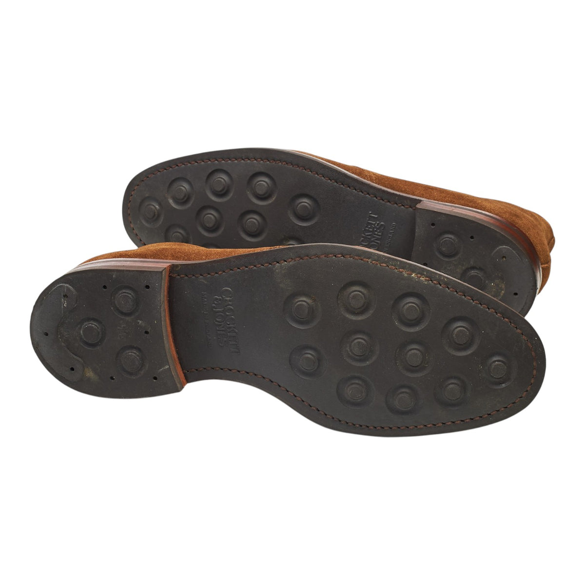 'Chiltern' Snuff Brown Suede Chukka Boots UK 8.5 E