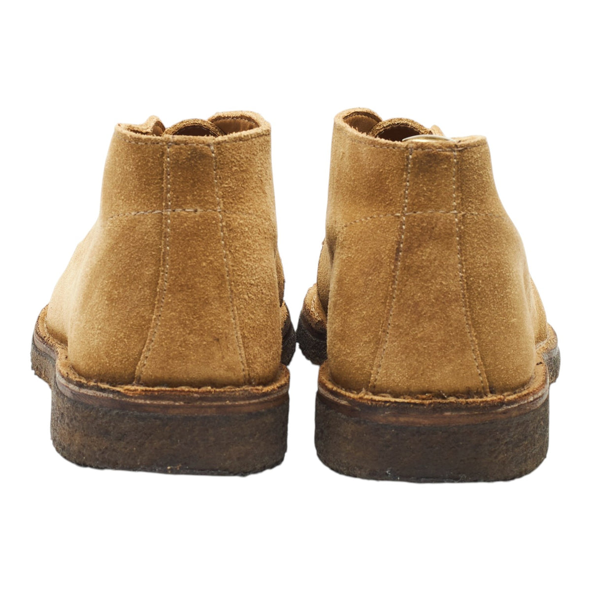'Crosby' Sand Suede Moc-Toe Chukka Boots UK 8