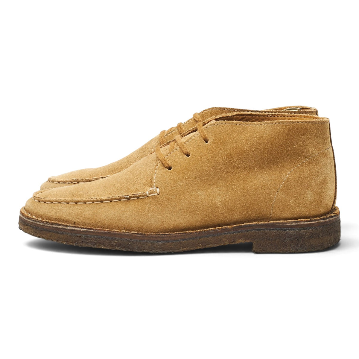 'Crosby' Sand Suede Moc-Toe Chukka Boots UK 8