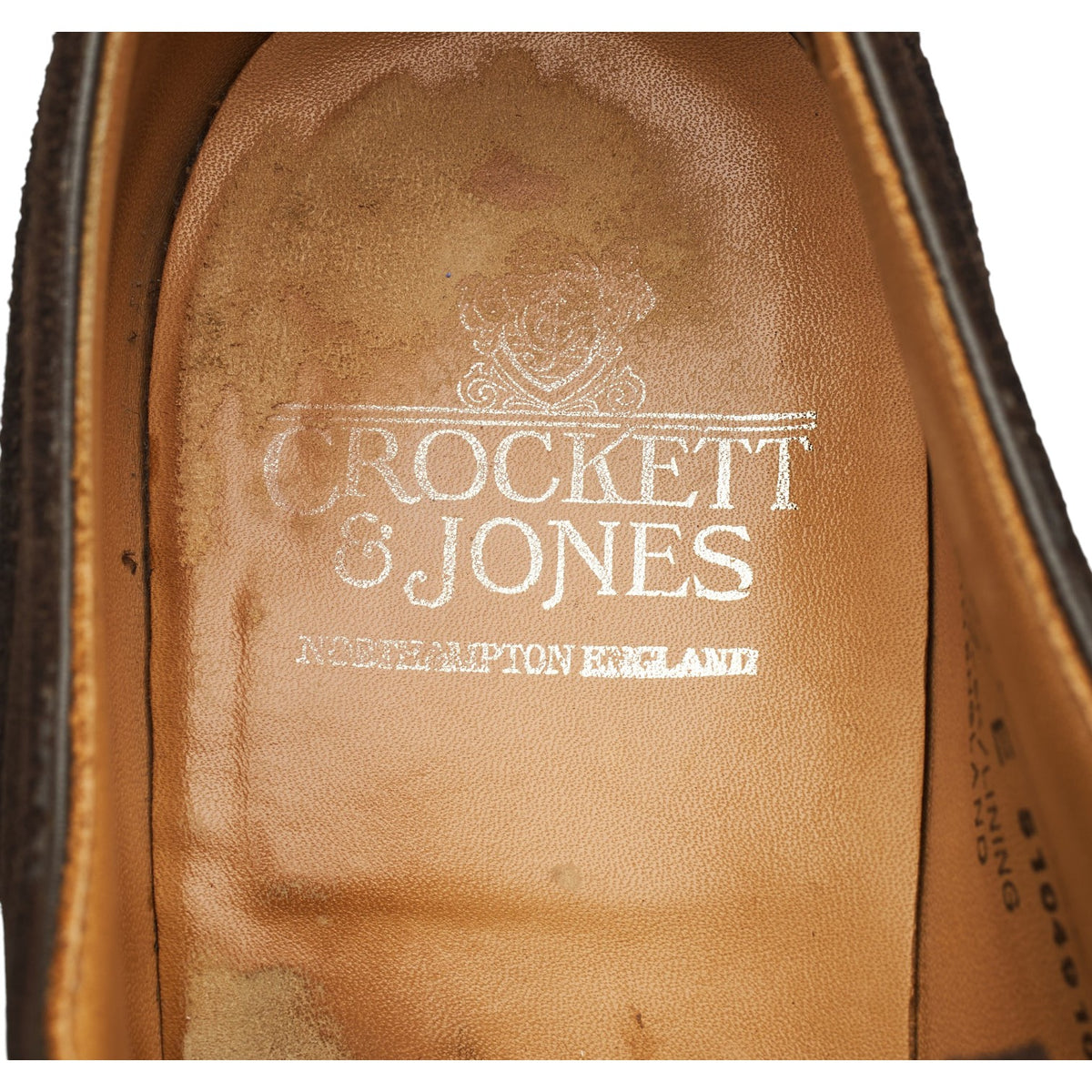 'Westbourne' Dark Brown Suede Oxford Brogues UK 7 E