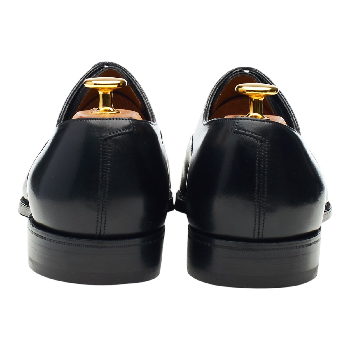 'Cambridge' Black Leather Oxford UK 6 E