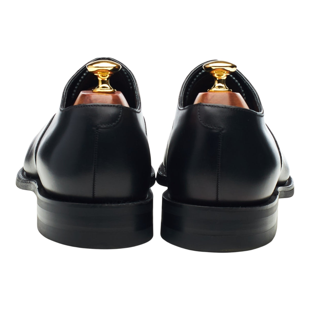 1880 'Aldwych' Black Leather Oxford UK 9 G